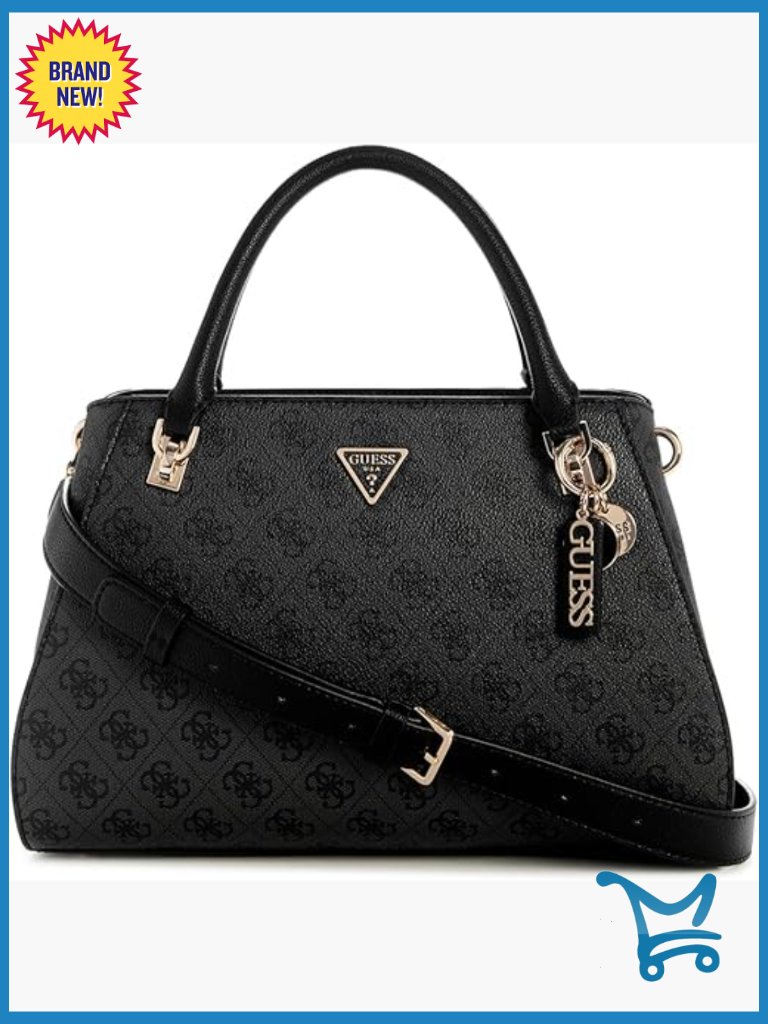 Luxury Satchel Crossbody Bag With Adjustable Strap, Faux Leather